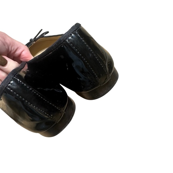 Chanel Ballet CC Black Patent Leather Ballerina Shoes 40c - Picture 7 of 8